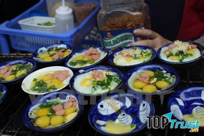 Món trứng chén nướng hấp dẫn vô cùng