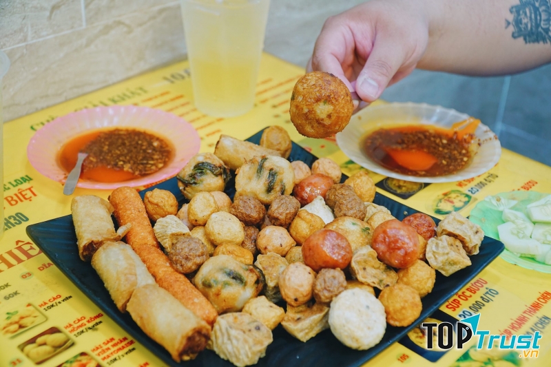 Những xiên que với hương vị hấp dẫn