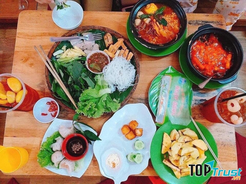 Đa dạng các món ăn MYM