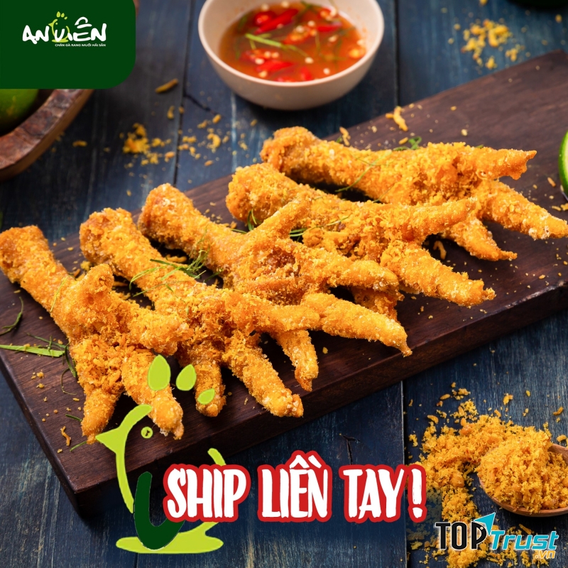 Chân gà rang muối của An Viên