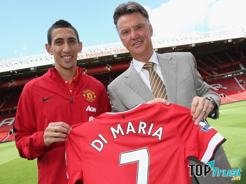 Di Maria mang trên mình số áo huyền thoại ở MU