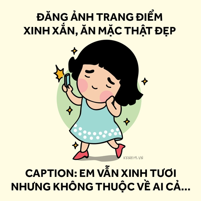 Bạn phải thật xinh và lung linh khi lên hình