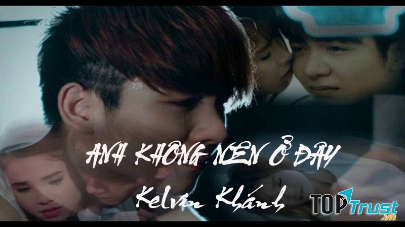 Hình minh họa bài hát Anh không nên ở đây