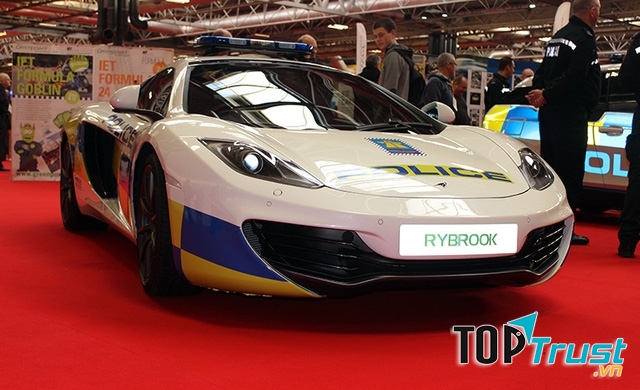 Siêu xe dành cho cảnh sát Anh: McLaren 12C Spider