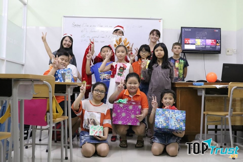 Học viên trong dịp giáng sinh