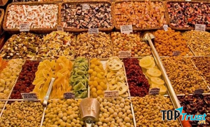 Một số loại mứt của Anh Quí