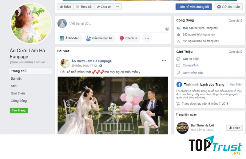 Studio Áo Cưới Lâm Hà