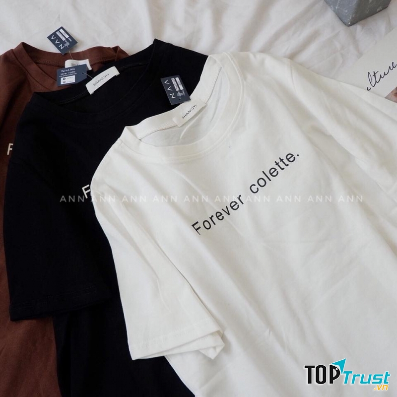 Chất vải cũng là một điểm cộng của Ann's Store,  những chiếc áo thun chất vải mát, thấm mồ hôi, không gây nóng bức, khó chịu luôn giúp cho Ann's Store giữ chân được khách hàng của mình.