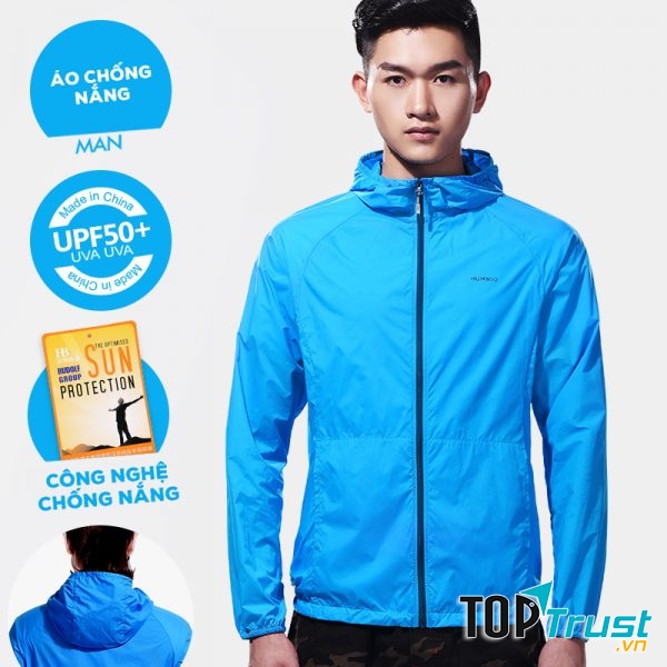 Áo chống nắng Humbgo UV TEST vải dù nam HB1560007 giá 680.00đ