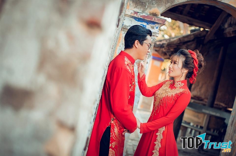 Áo cưới Hoàng Tuấn – Cho thuê áo dài cưới hỏi đẹp Phan Rang, Ninh Thuận