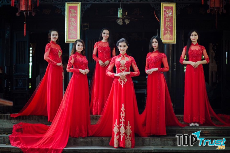Áo cưới Khánh Beauty – Cho thuê áo dài cưới hỏi, bưng quả đẹp nhất Quảng Ngãi.