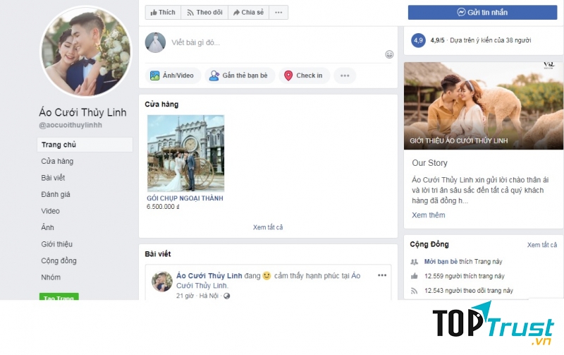 Studio Áo Cưới Thủy Linh