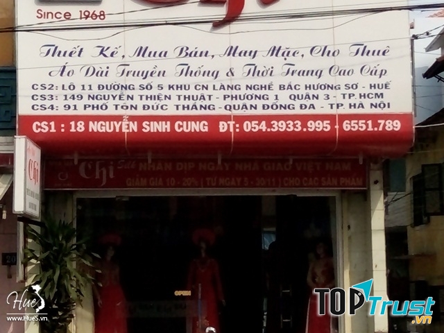 Địa chỉ cửa hàng may Chi Silk