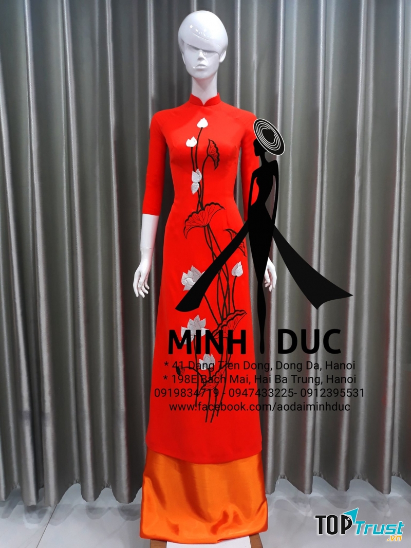 Kiểu áo dài tại áo dài Minh Đức