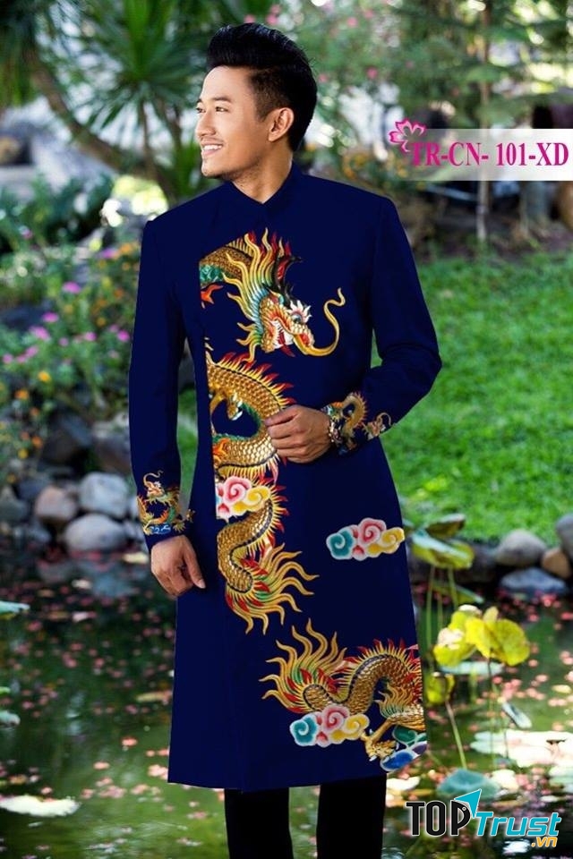 Áo dài nam Minh Thư