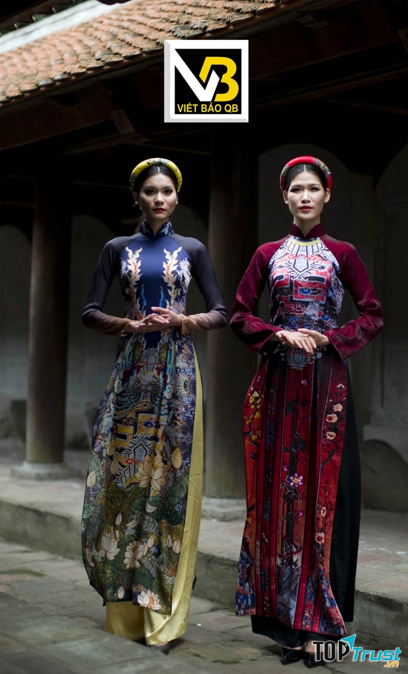 Áo dài Viết Bảo Qb - sự khác biệt nhưng không đánh mất vẻ đẹp tinh hoa truyền thống