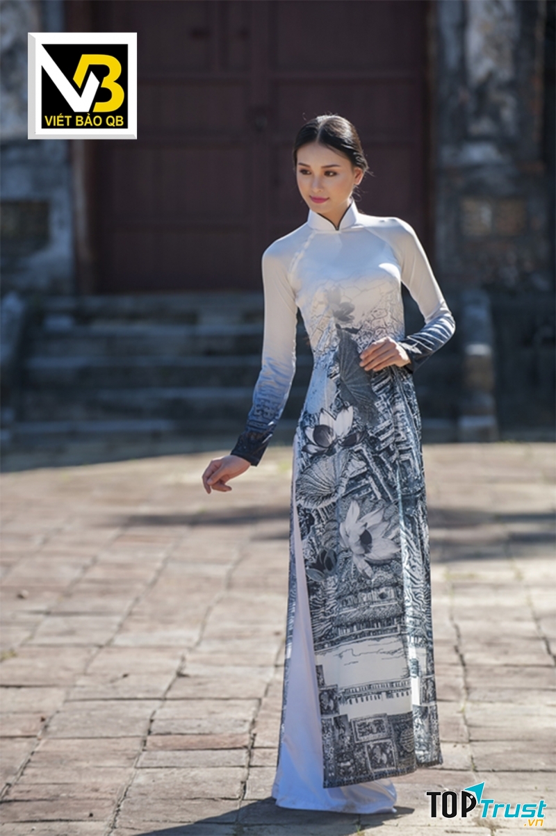 Áo dài Viết Bảo Qb - sự khác biệt nhưng không đánh mất vẻ đẹp tinh hoa truyền thống