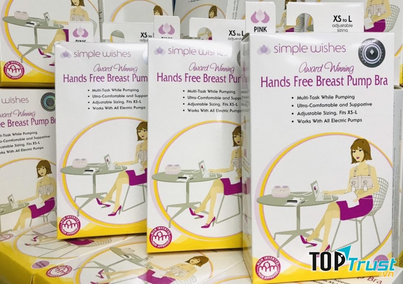 Áo hút sữa rãnh tay Simple Wishes