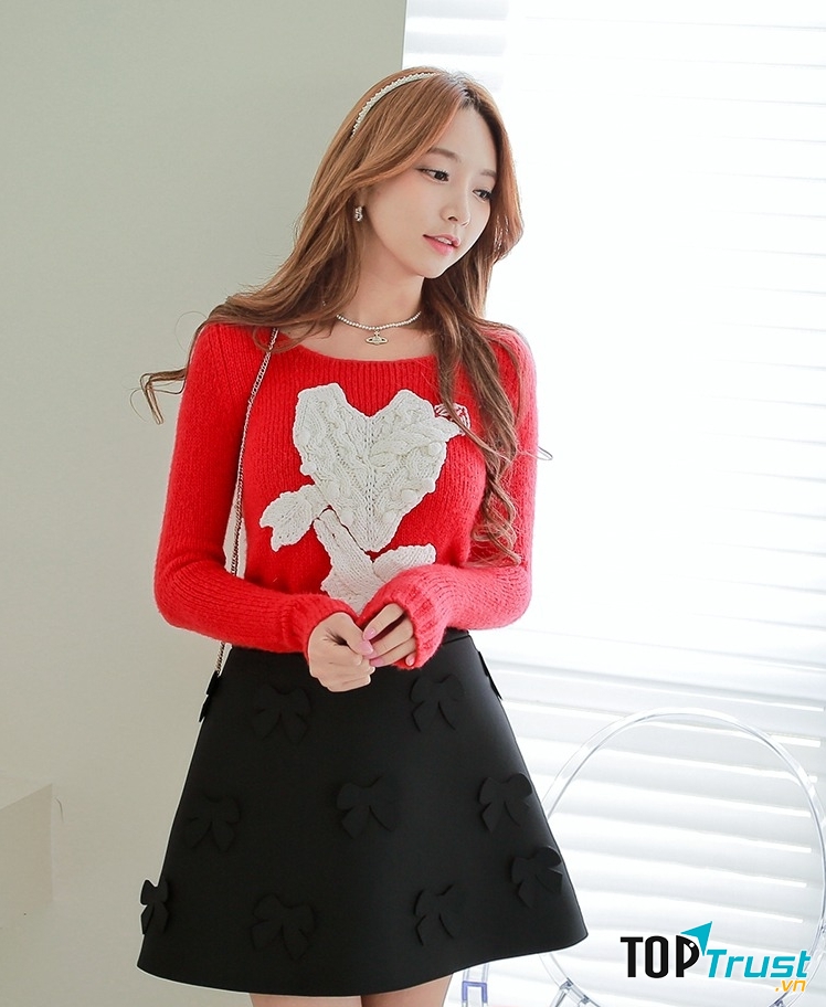 Áo len màu tươi sáng