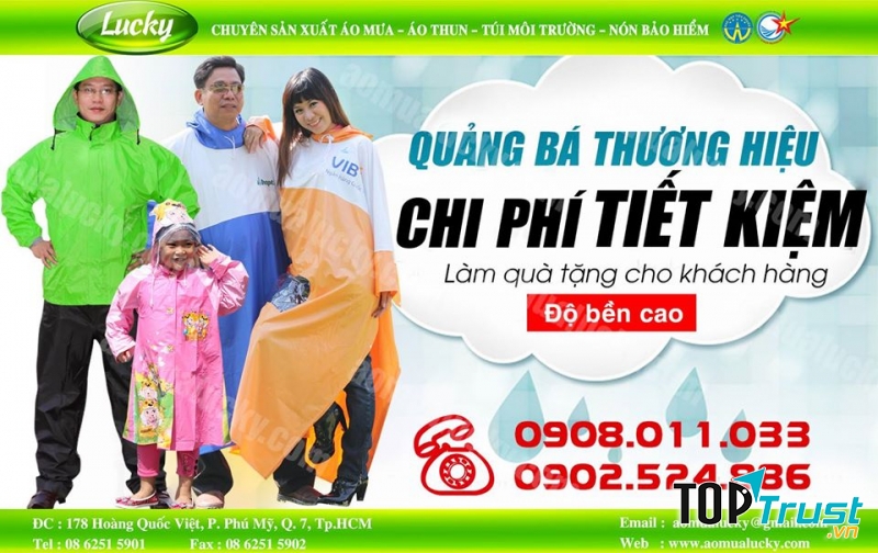 Áo mưa Lucky