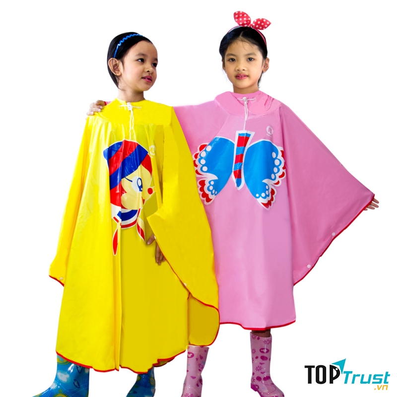 Áo mưa trẻ em cánh bướm - Rạng Đông