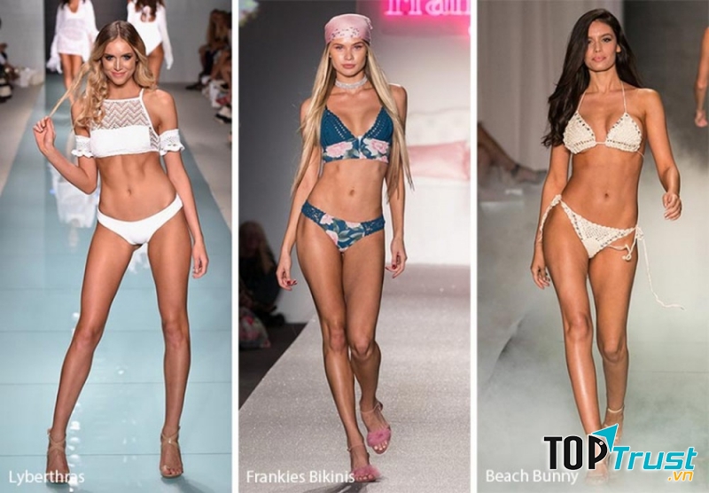bikini đan móc mang lại vẻ đẹp hoang dã