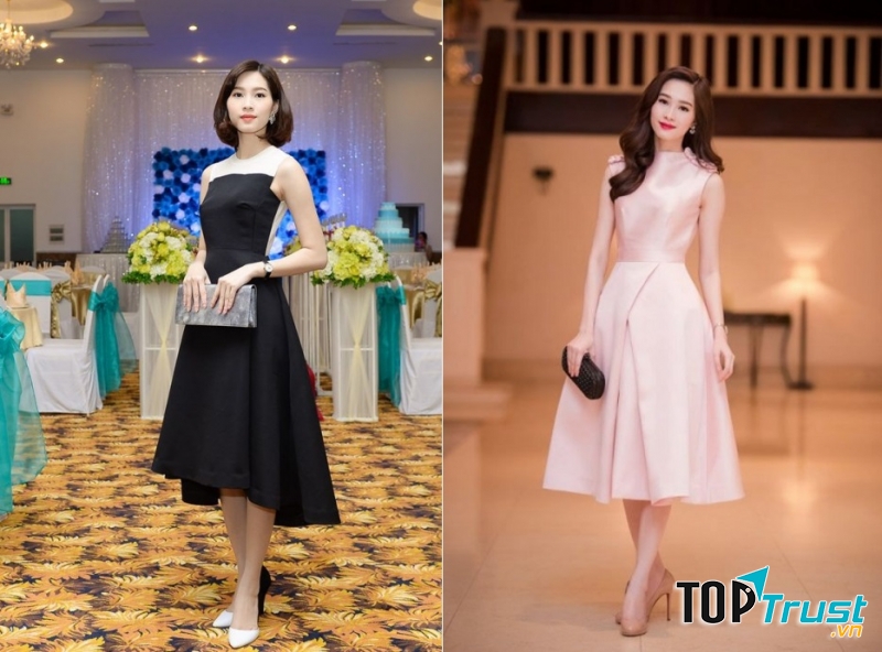 Những mẫu váy trẻ trung, nữ tính tặng nàng