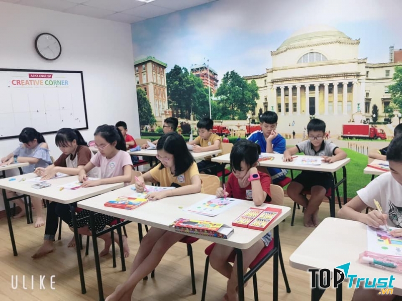 Buổi học tại Apax English
