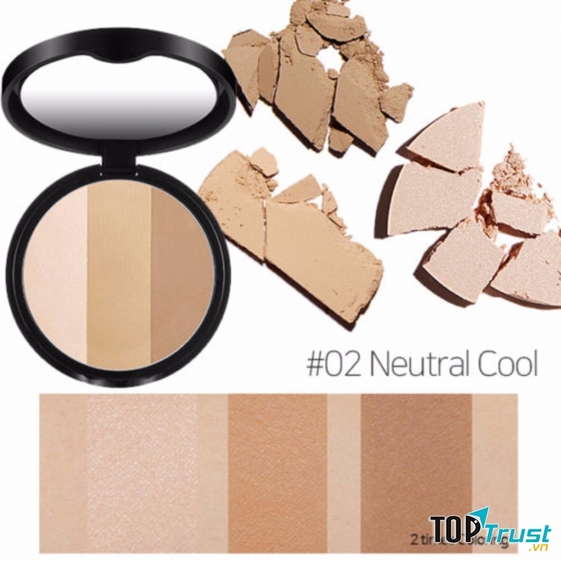   Phấn tạo khối tiện dụng 3in1 A'Pieu 3D Contouring Kit