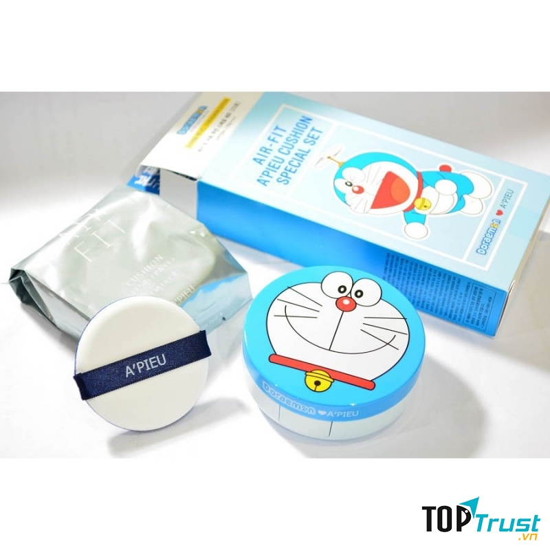 A'pieu Air-Fit Cushion SPF50+/PA+++ (Doraemon Edition)