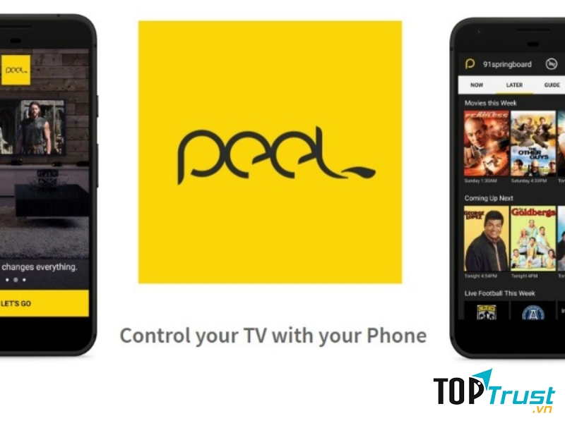 App Peel Universal Smart TV Remote Control