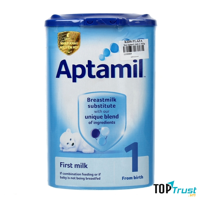 Giá sữa Aptamil khá cao, dao động từ 430.000 - 480.000 VNĐ cho một hộp sữa 900 gr,