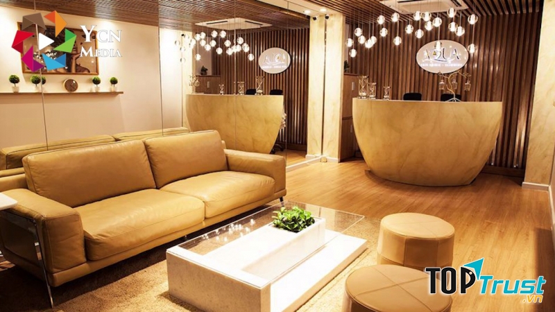 Không gian sang chảnh tại Aqua Clinic