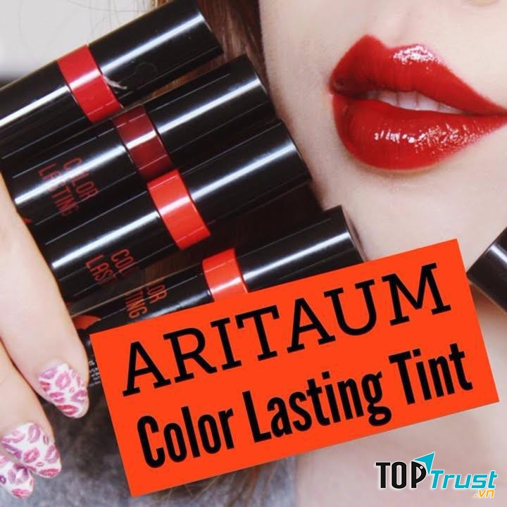 Aritaum Color Lasting Tint là một trong những loại son được săn lùng hiện nay, với sắc màu đẹp tuyệt vời hứa hẹn giúp bạn có một nụ cười thu hút bất ngờ.