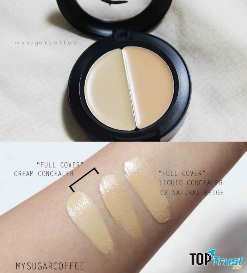 Một hộp có sẵn 2 tông màu để sử dụng