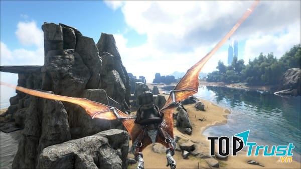 Hình ảnh trong ARK: Survival Evolved vô cùng chân thực