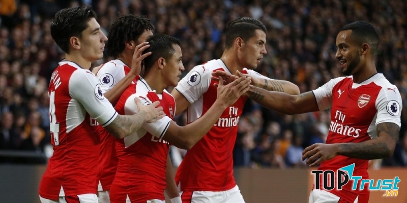 Arsenal sở hữu lối đá tấn công đẹp mắt