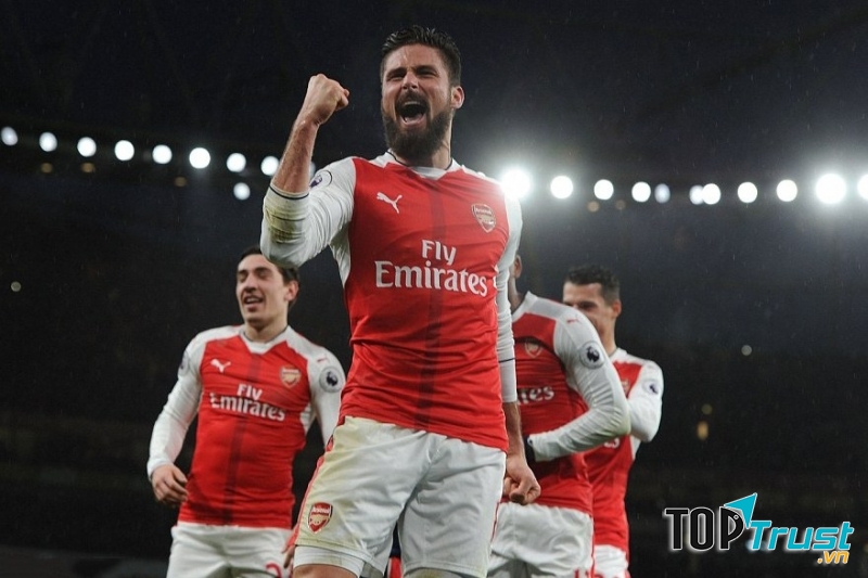 Arsenal đang ở vị trí thứ 4 quen thuộc