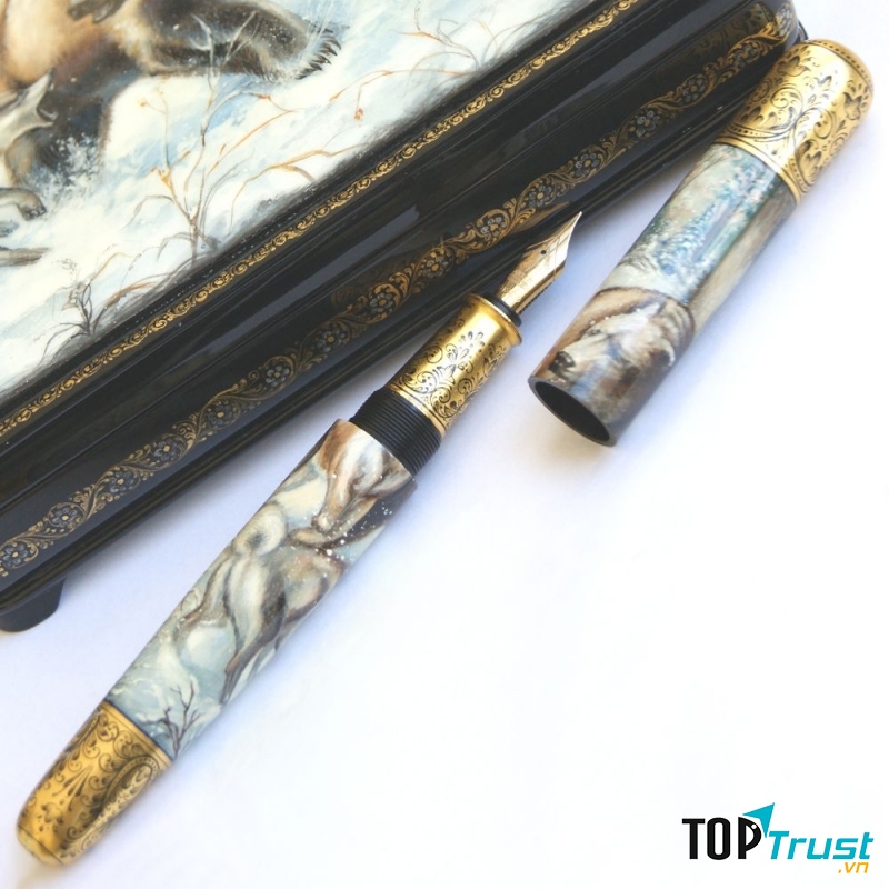 Một tác phẩm nghệ thuật khác đến từ thương hiệu bút cao cấp Artus (Nguồn: Sưu tầm)