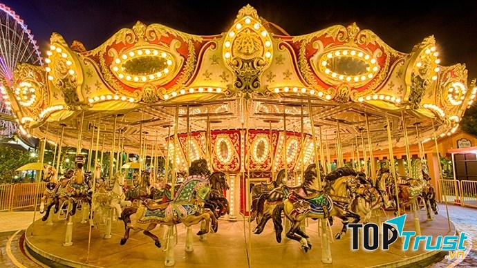 Không gian lung linh sắc màu