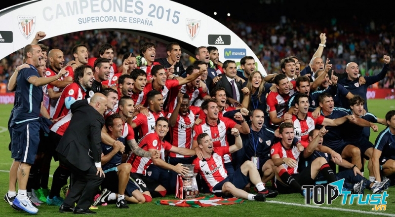 Bilbao giành được siêu cúp TBN 2015 sau khi đánh bại Barca