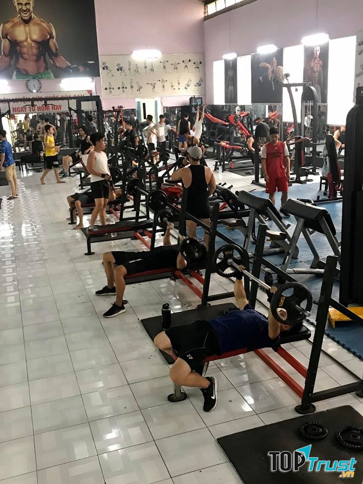Không gian luyện tập tại Âu Lạc Fitness Center