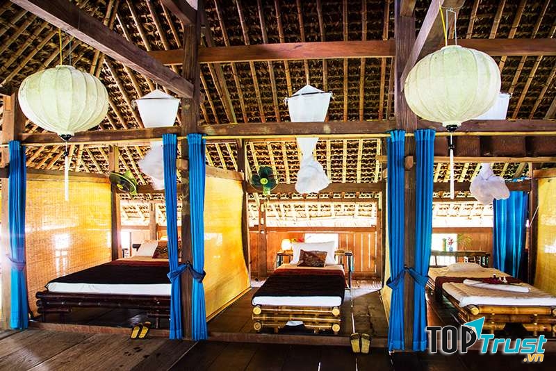 Không gian thoáng mát sạch sẽ