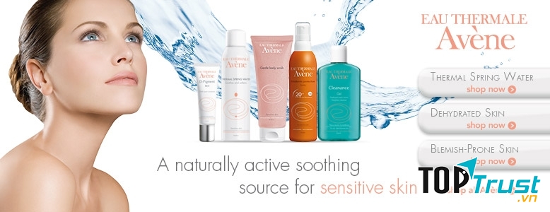 Thương hiệu chăm sóc da Avene.