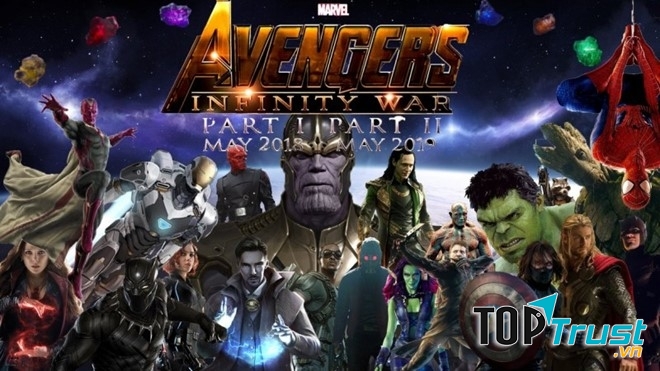 Avengers: Infinity War dự kiến công chiếu vào 04/05/2018