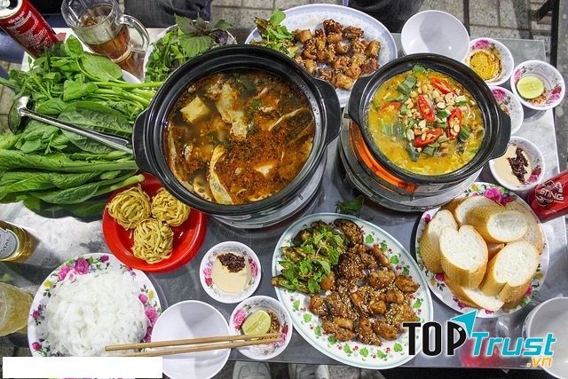 Các món ăn tại Ba Bớp Quán được đánh giá là ngon, bổ, rẻ