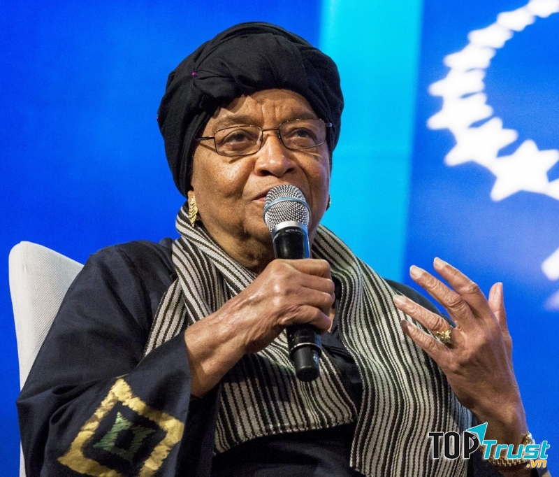 Bà Ellen Johnson Sirleaf là một chính trị gia tài giỏi đã từng nhận được giải Nobel Hòa bình năm 2011 (Nguồn: Sưu tầm)