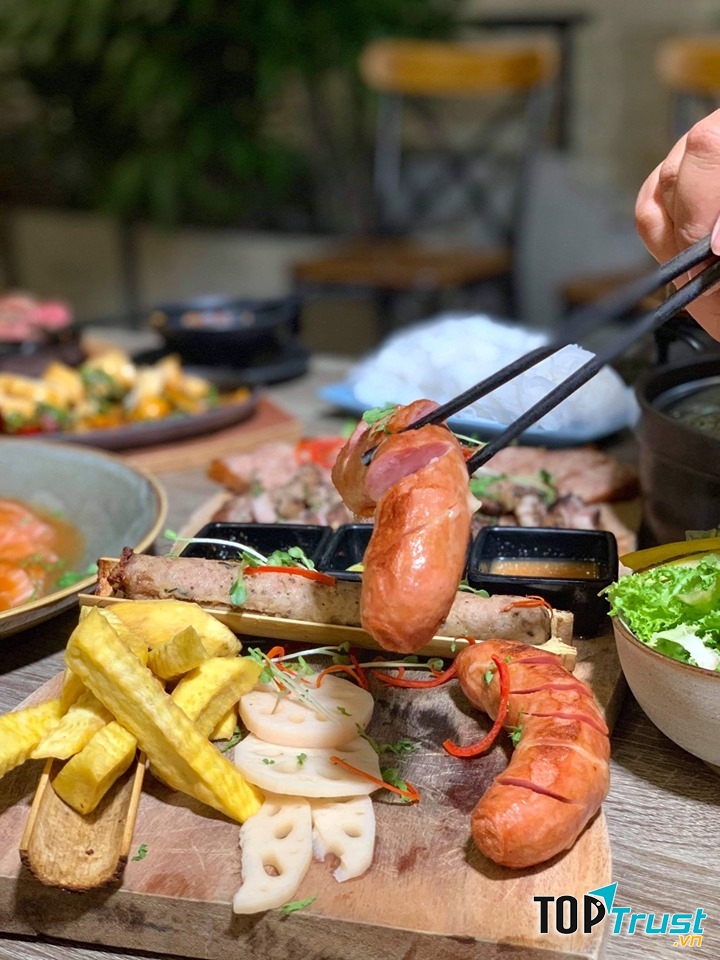 Món nướng ngon tại quán