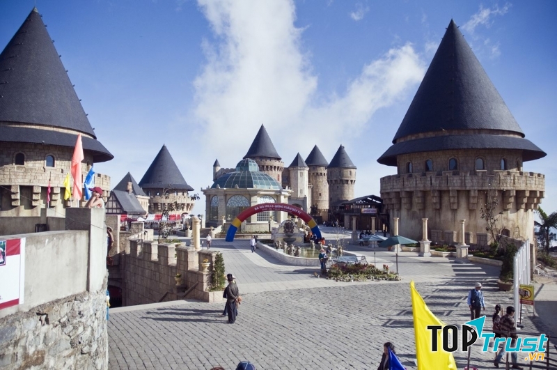 Kiến trúc độc đáo ở Bà Nà Hills