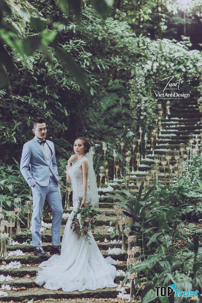 Những bức ảnh cưới mang phong cách cổ tích